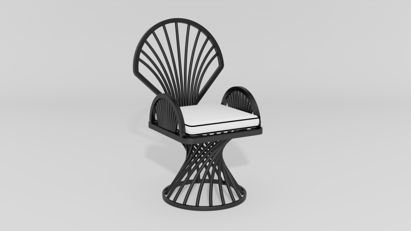 Item #4505, Neptune Armchair