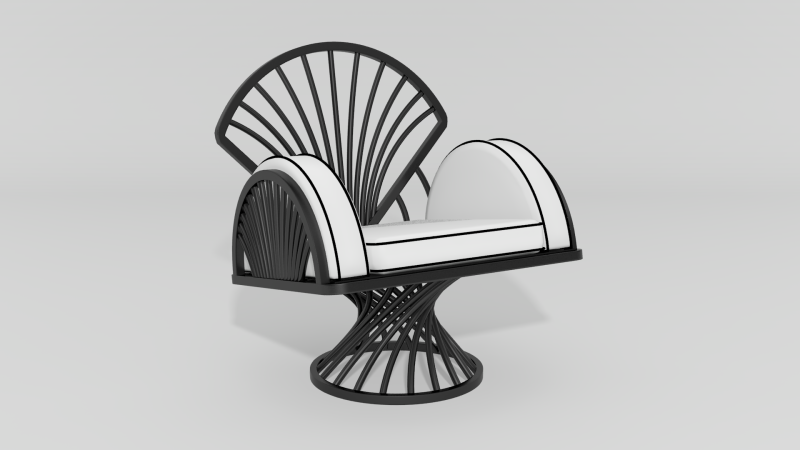 Item #4510, Neptune Club Chair
