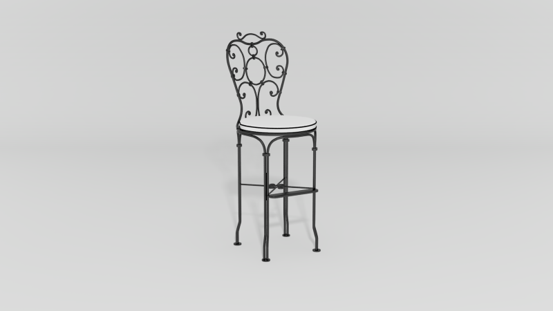Item #5096, French Bistro Barstool
