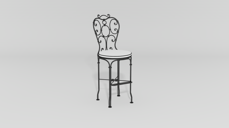 Item #5097, French Bistro Counter Stool