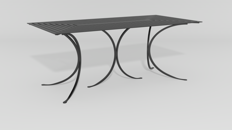 Item #5318, Avignon Dining Table