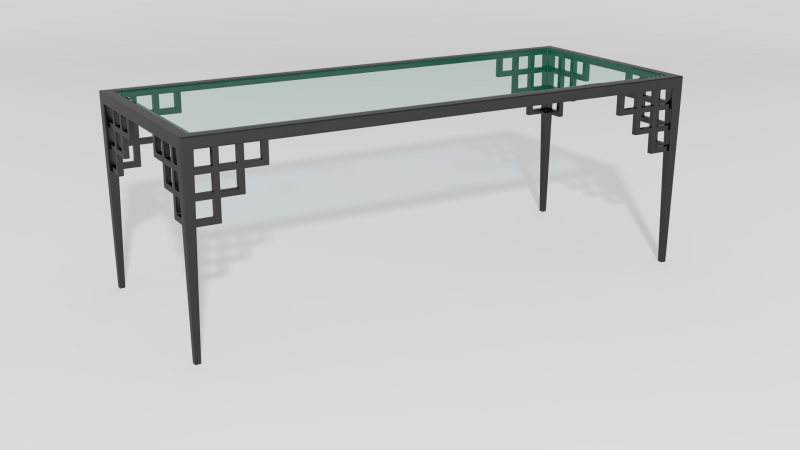 Item #5415, Manhattan Coffee Table