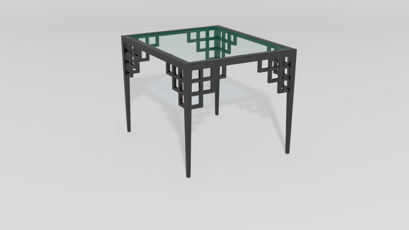 Item #5420, Manhattan Side Table Base