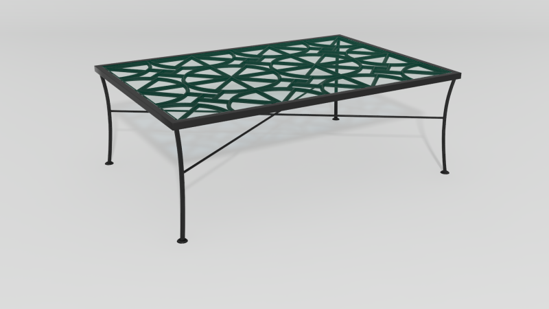 Item #5605, Highstreet Chippendale Coffee Table