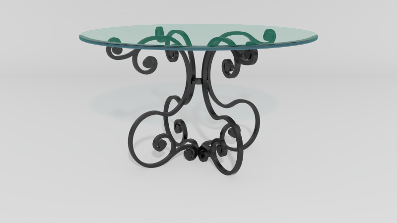 Item #5710, Tuscany Dining Table Base