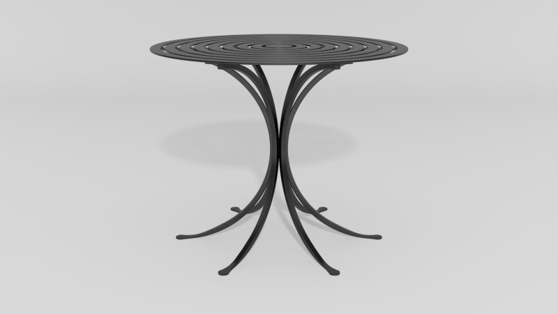 Item #5821, Provence Cafe Table