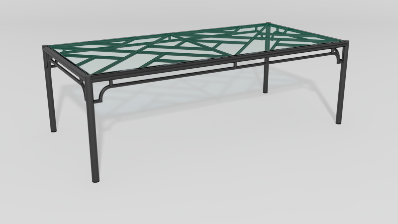 Item #6324, Chinese Chippendale Coffee Table Base