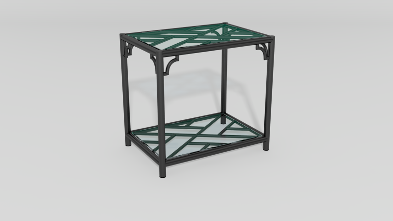 Item #6325, Chinese Chippendale Side Table Base