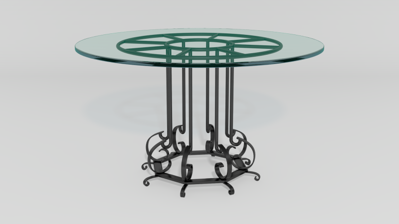 Item #5200, Mediterranean Dining Table Base