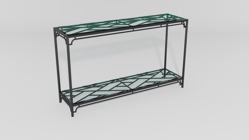 Item #6327, Chinese Chippendale Console Base