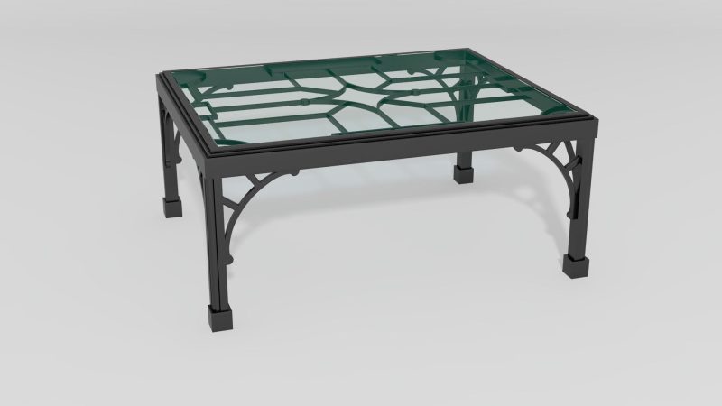 Item #6905, Cambridge Coffee Table Base