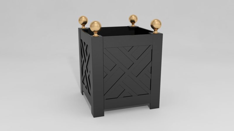 Item #7102, Chippendale Statement Tree Box - 30" Panels
