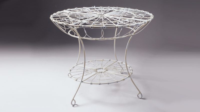 Item #4315, Victorian Wire Dining Table