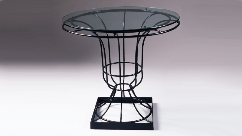 Item #4400, Wire Urn Table