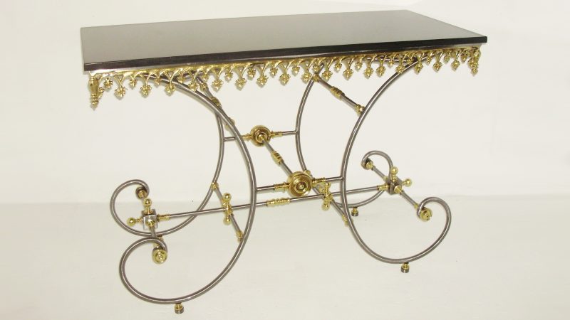 Item #5010 French Pastry Console - Base Only
