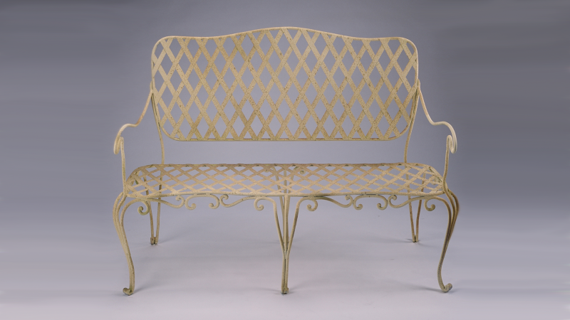 Item #5800, French Provincial Bench