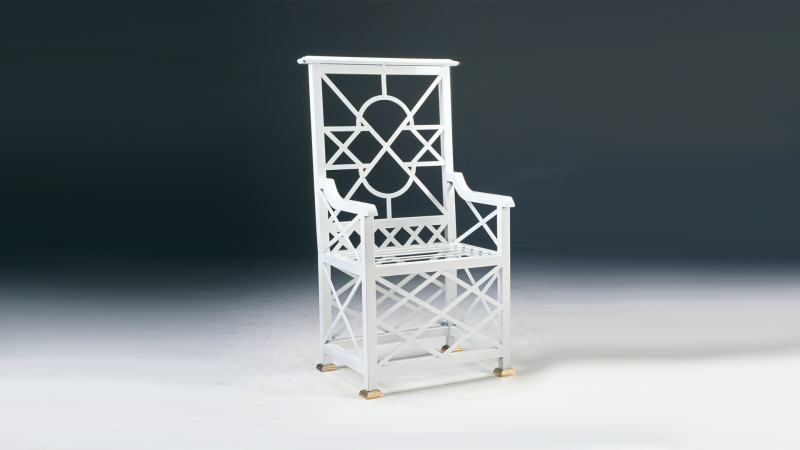 Item #6122, Chippendale Starback Club Chair