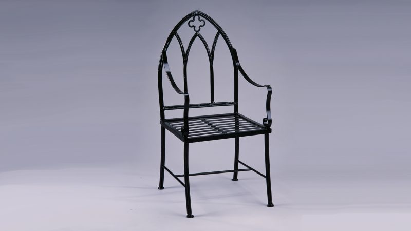 Item #6201, Gothic Garden Armchair