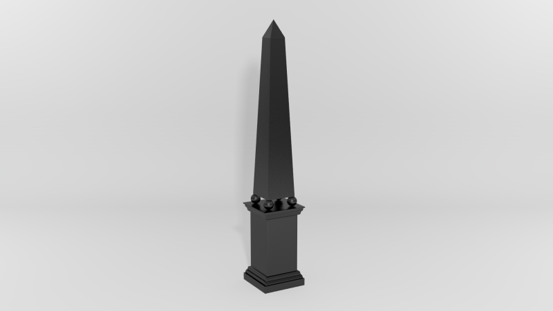 Item #7300, Classic Obelisk