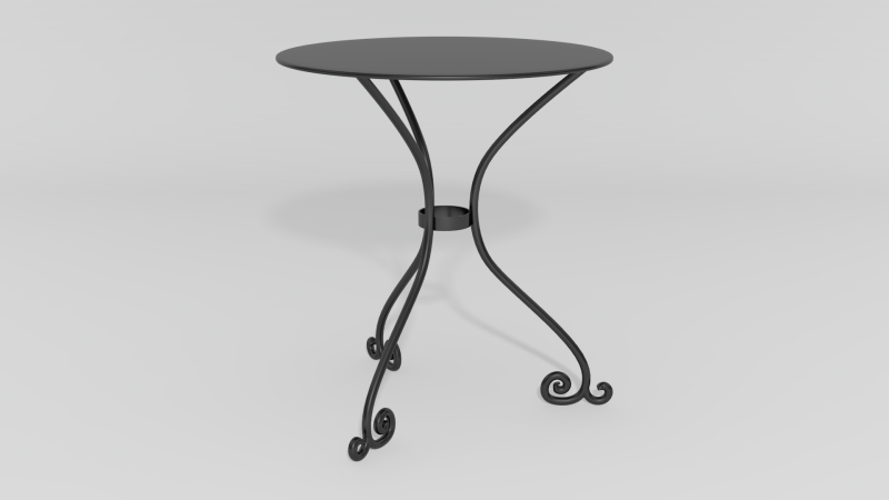 Item #5093, French Bistro Bar Table